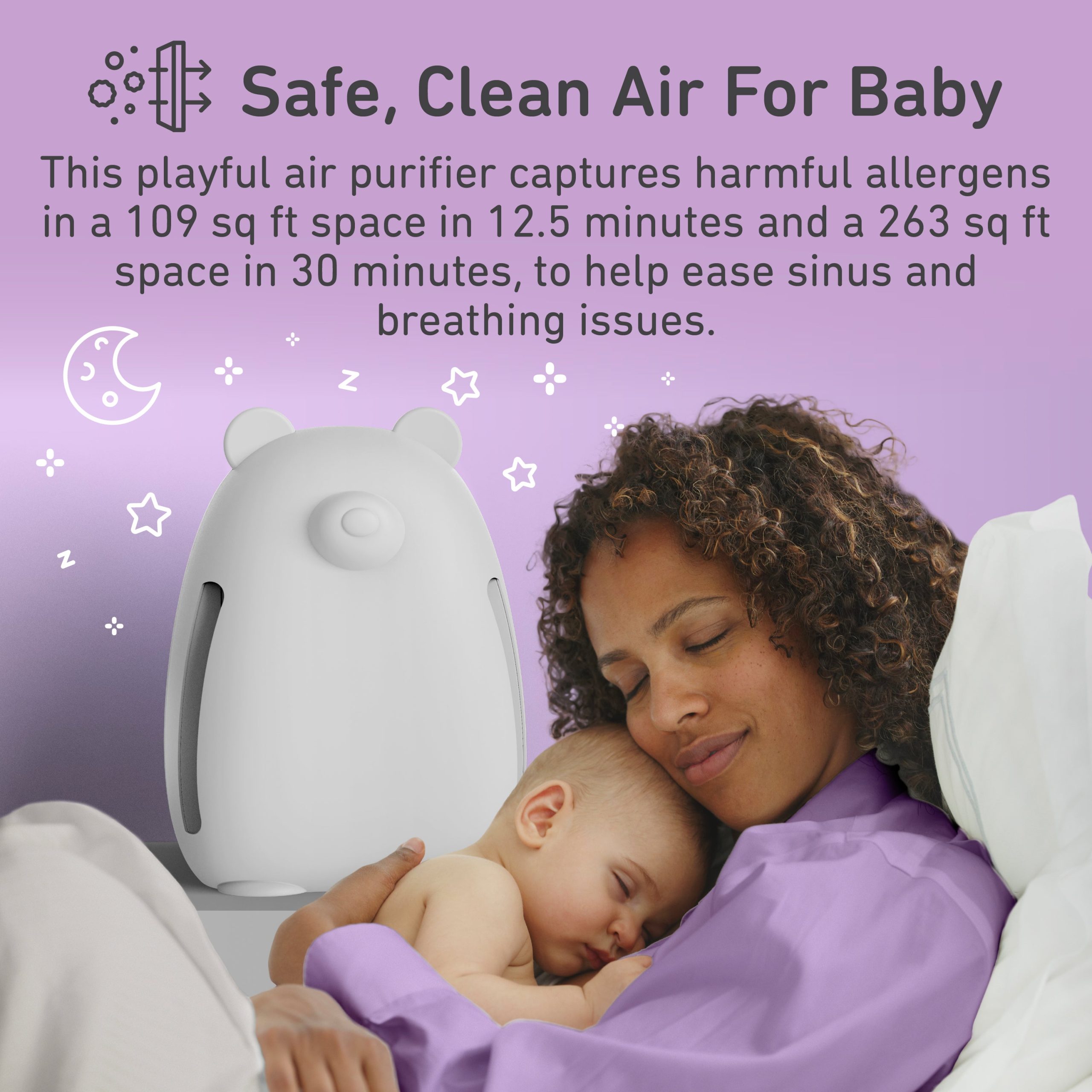PureBaby® Bear Air Purifier - Image 2
