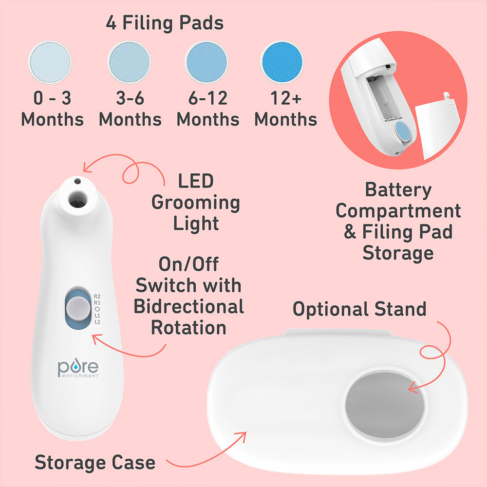 PureBaby® Electric Nail Trimmer - Image 5