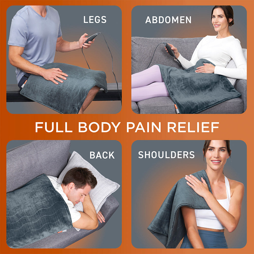 PureRelief Pro Far Infrared Ultra-Wide Heating Pad - Image 5