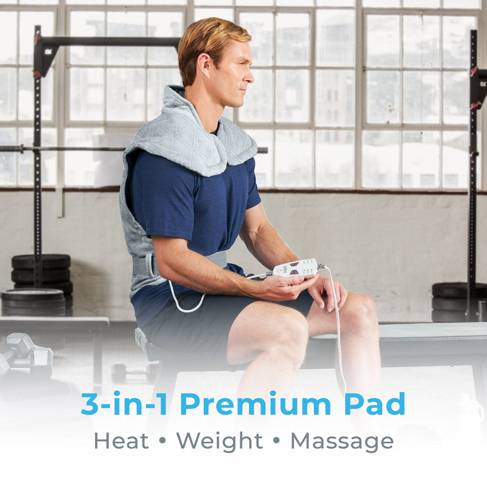 WeightedWarmth™ 3-in-1 Back & Neck Heating Pad - Image 2