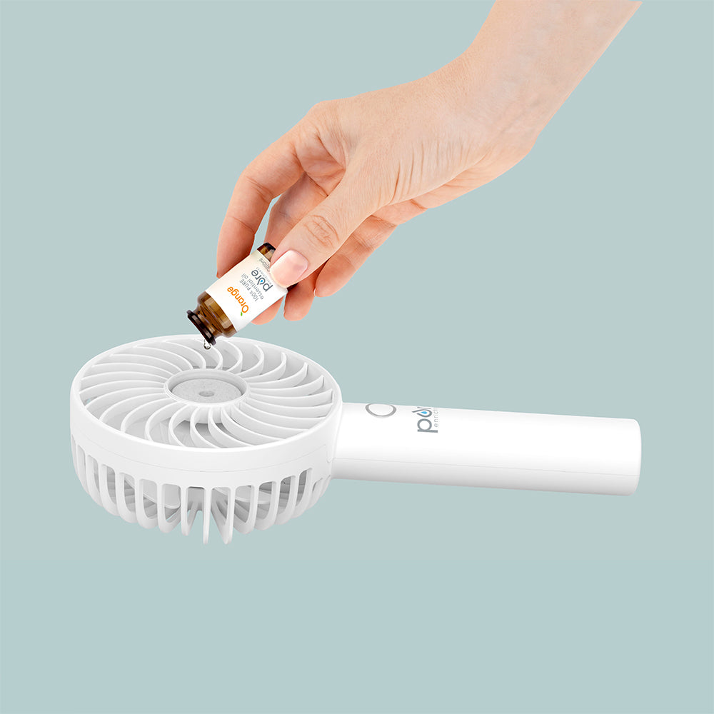 PureBreeze™ Personal Handheld Fan with Base - Image 5