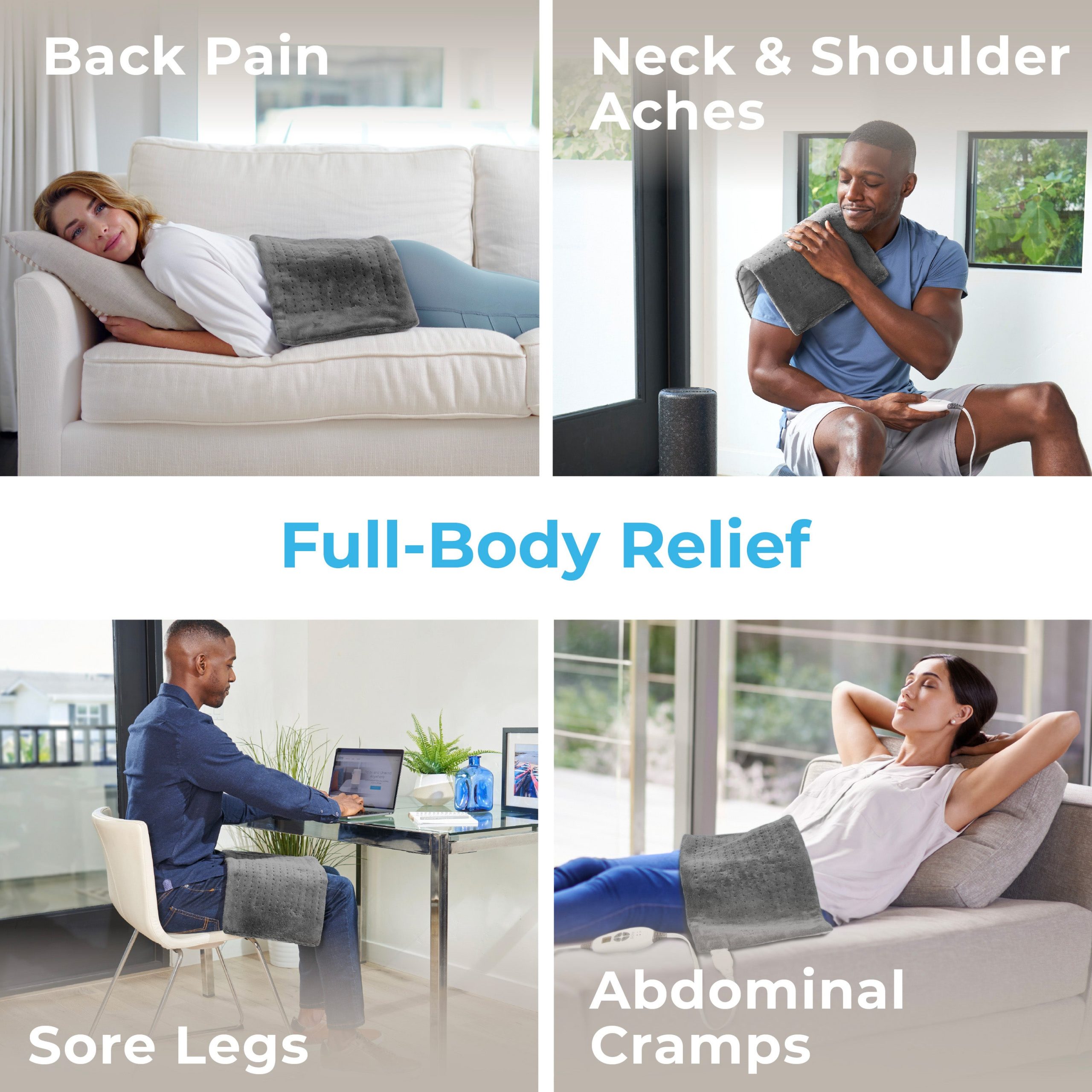 PureRelief XL Electric Heating Pad - Image 21
