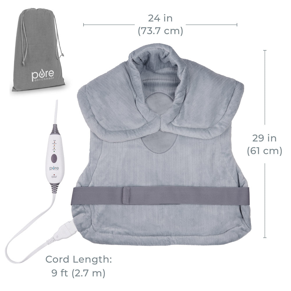 PureRelief XL Extra-Long Back & Neck Heating Pad - Image 8