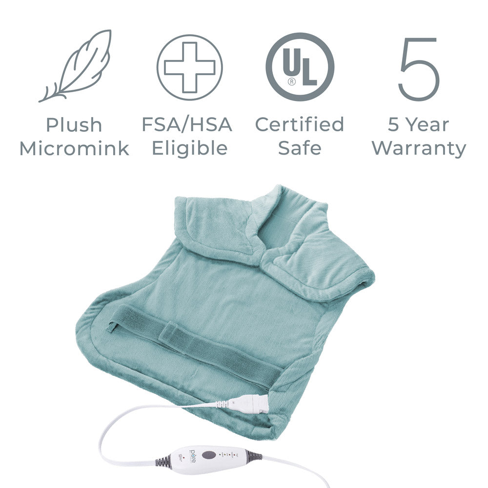 PureRelief XL Extra-Long Back & Neck Heating Pad - Image 15