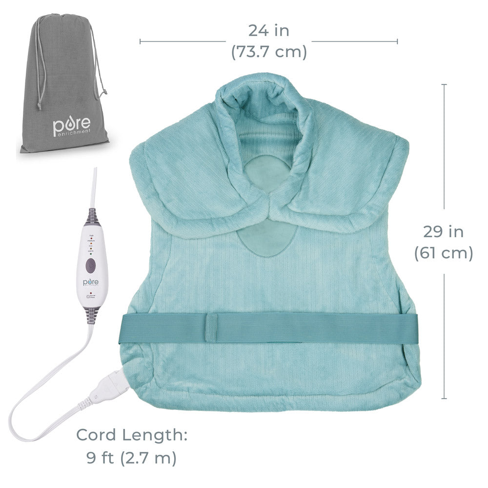 PureRelief XL Extra-Long Back & Neck Heating Pad - Image 17