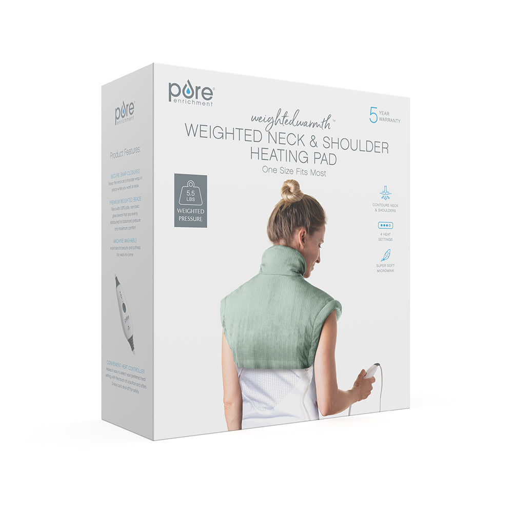 WeightedWarmth™ Weighted Neck and Shoulder Heating Pad - Image 7