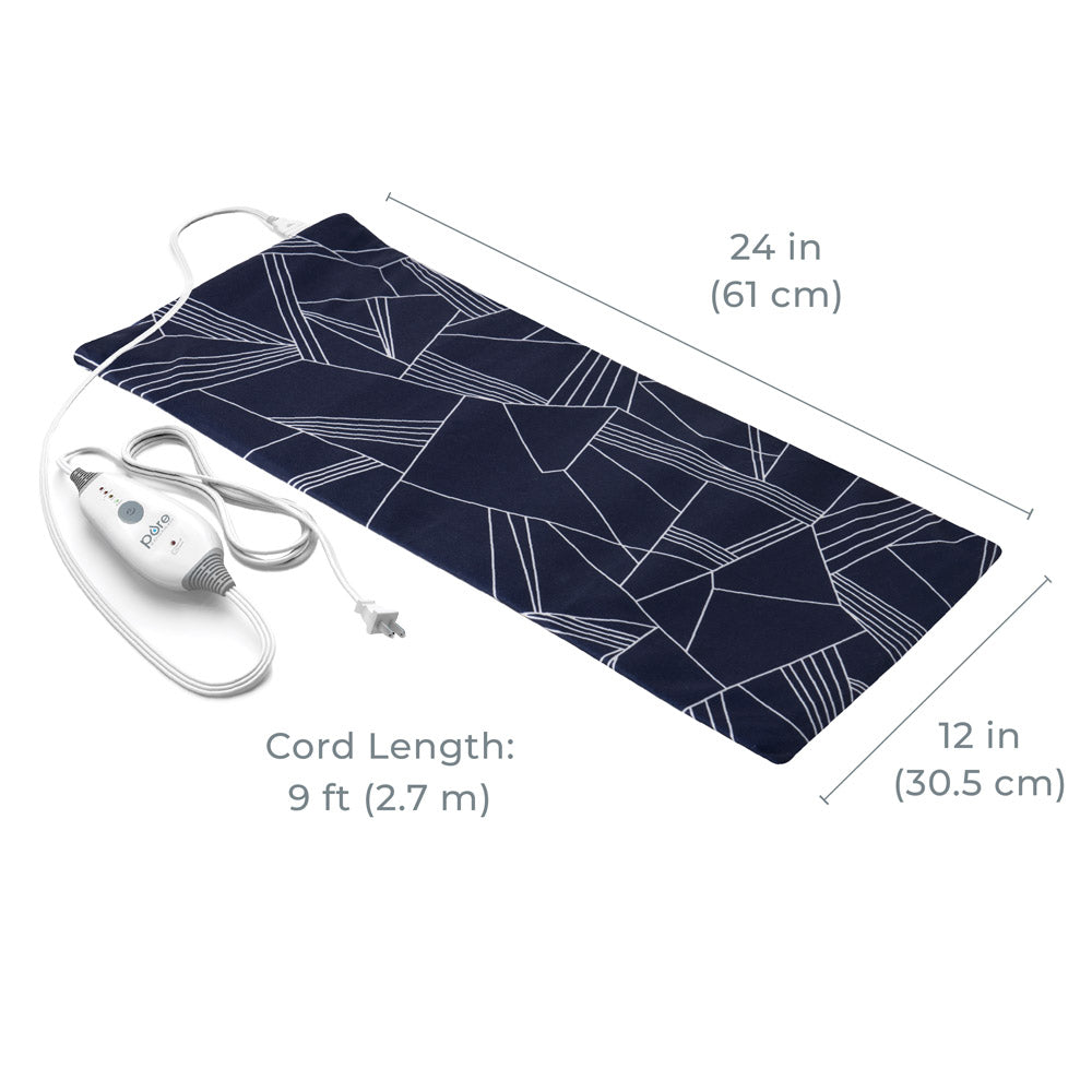 PureRelief Express Designer Series Heating Pad 12 x 24 - Image 6