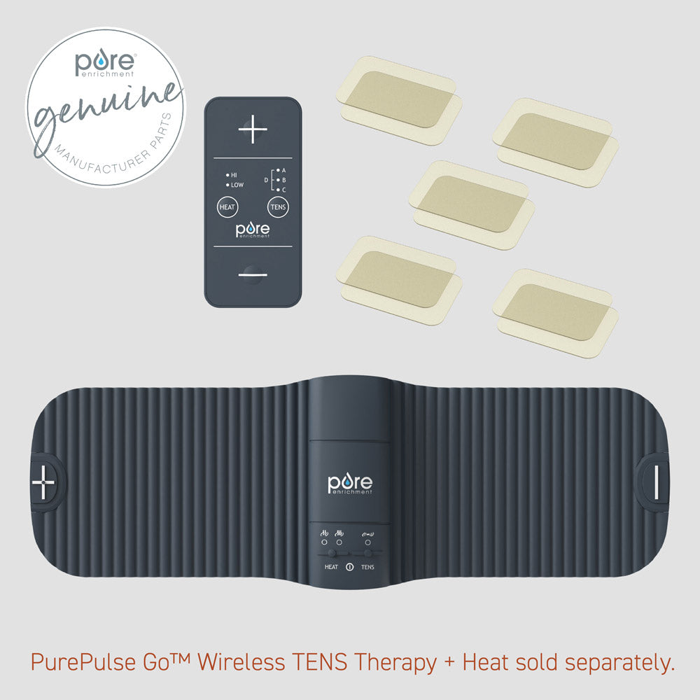 PurePulse™ Go Reusable Electrode Gel Pads - 5 Pack (10 Total Pads) - Image 3
