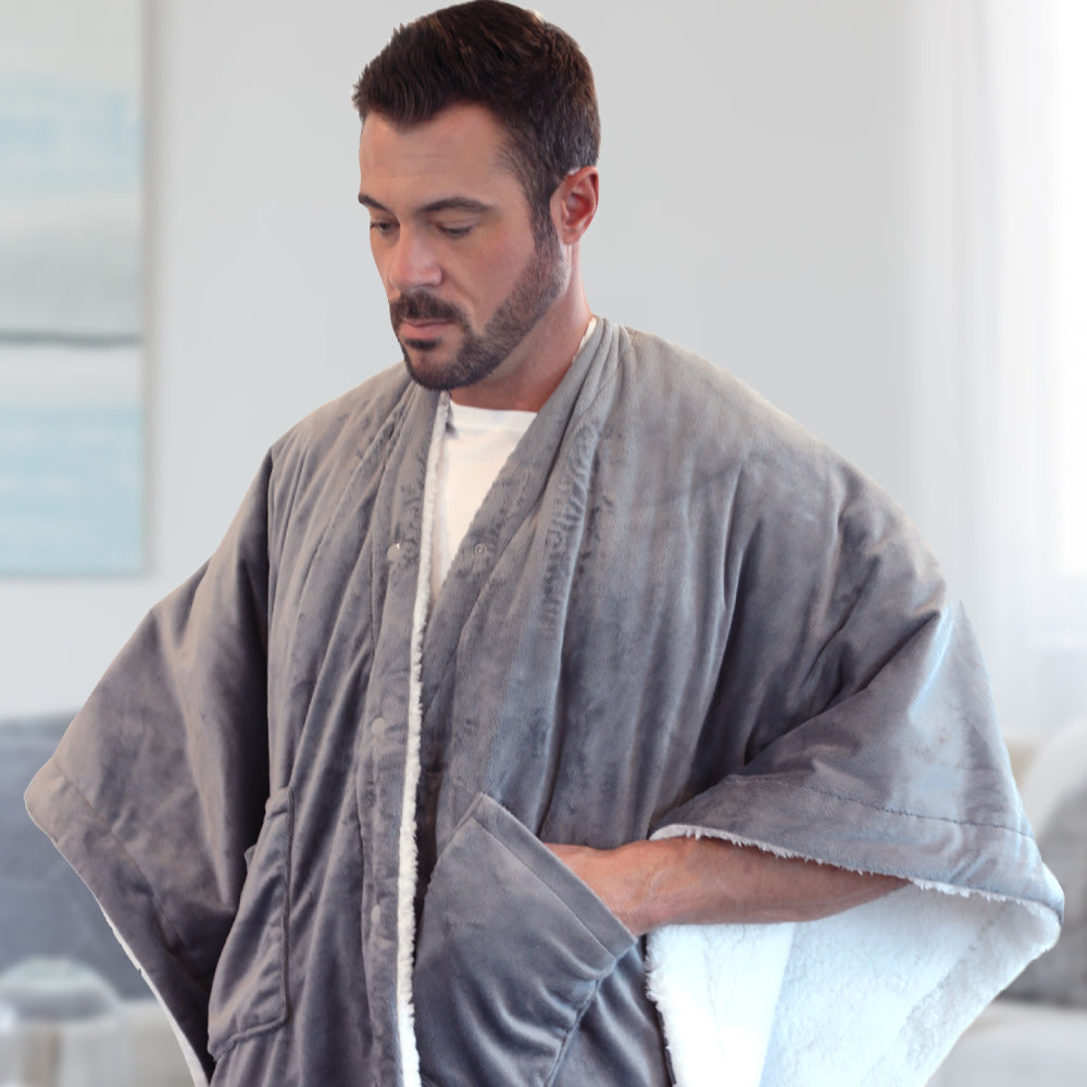 PureRelief Plush Heated Shawl - Image 4