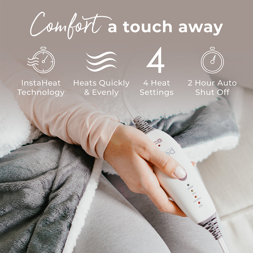 WeightedWarmth™ Weighted Throw Blanket with Heat - Image 3