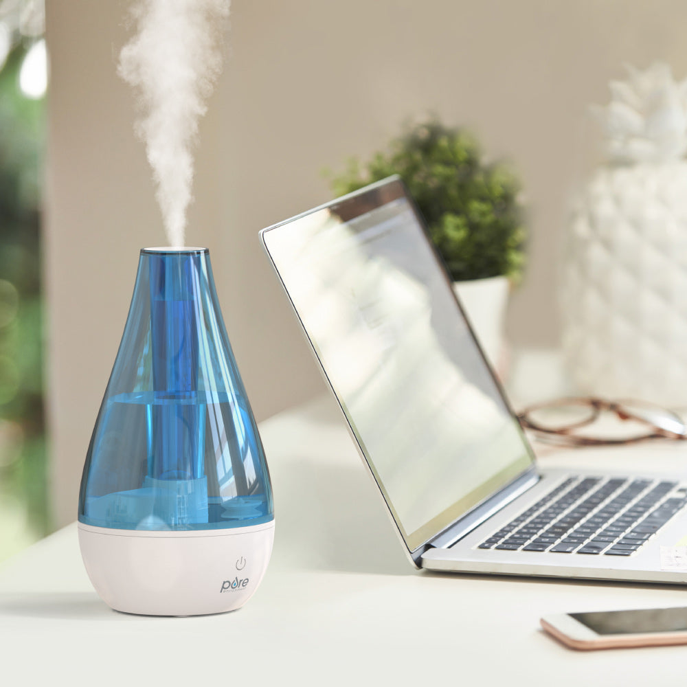 MistAire™ Studio & Ultrasonic Cool Mist Humidifier Bundle - Image 2
