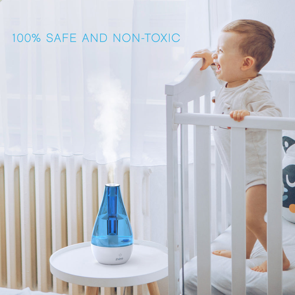 MistAire™ Studio & Ultrasonic Cool Mist Humidifier Bundle - Image 4