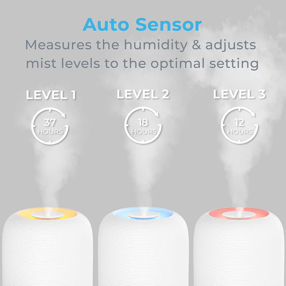 HUME™ Sense 2-Pack Bundle - 2 Humidifiers. 2 Filters. & 20 Scent Pads - Image 3