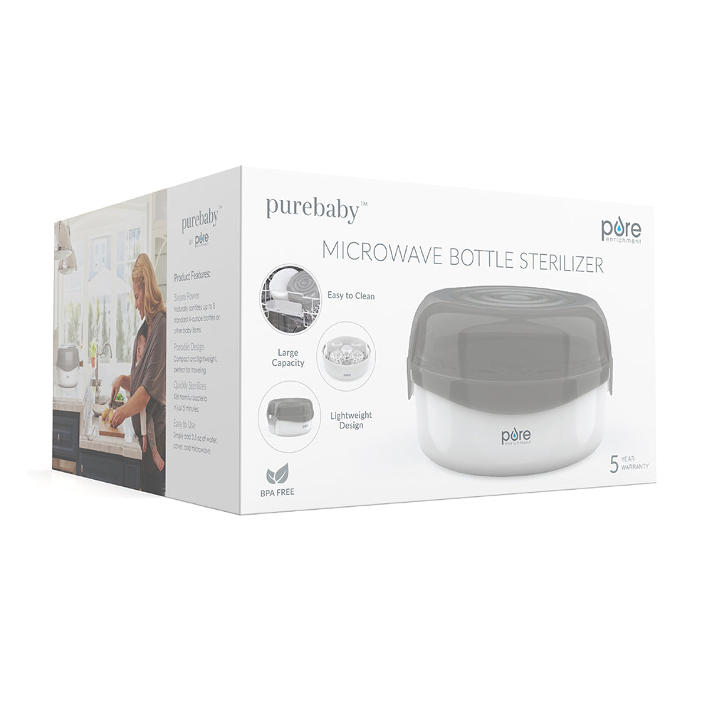 PureBaby® Microwave Bottle Sterilizer - Image 6