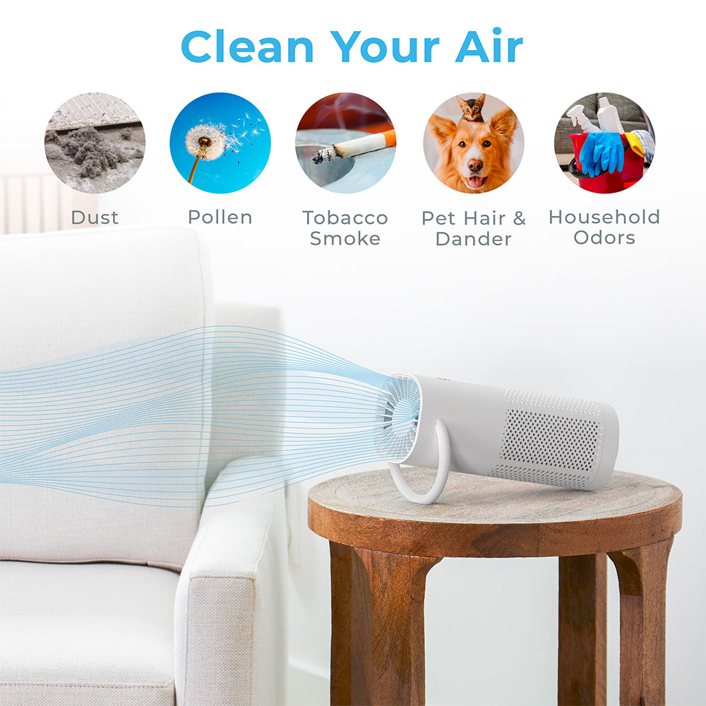 PureZone™ Mini & True HEPA Air Purifier Bundle - Image 4