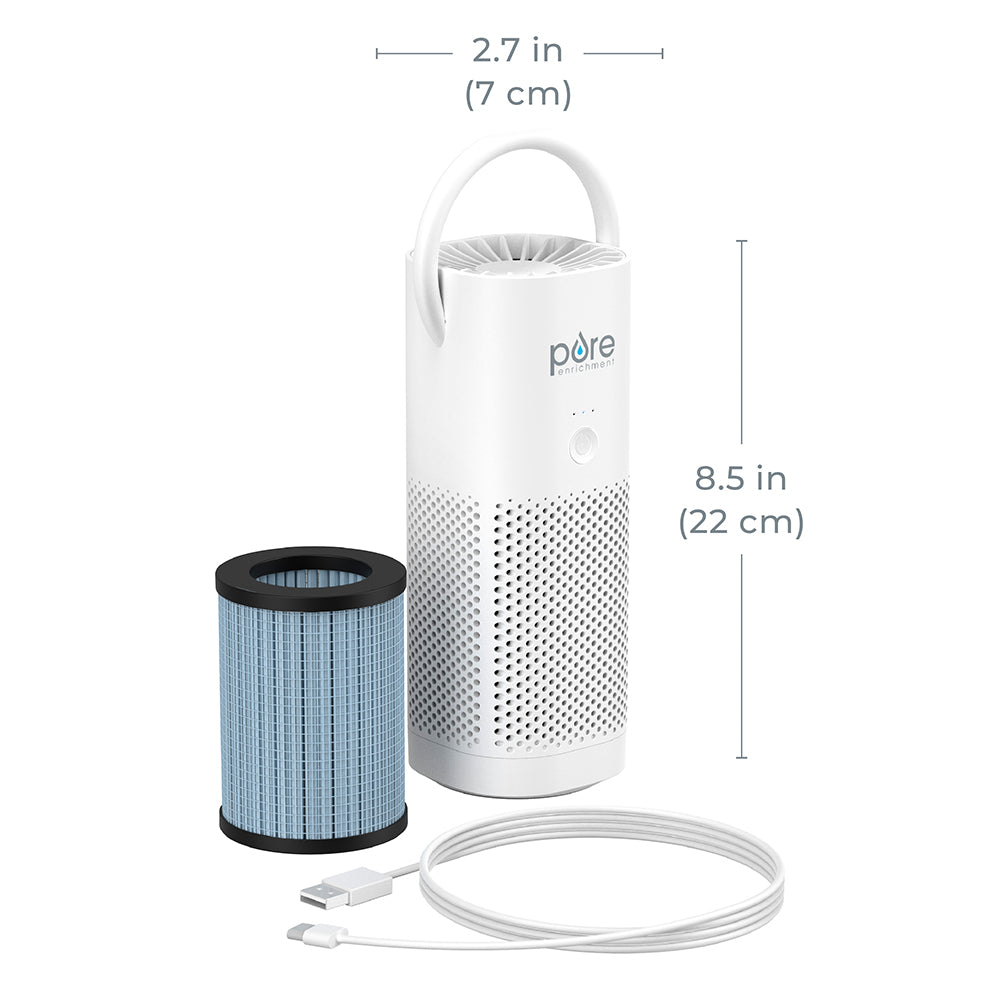 PureZone™ Mini & True HEPA Air Purifier Bundle - Image 8