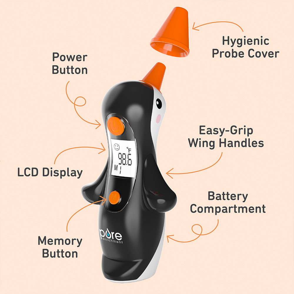 PureBaby® Penguin Ear Thermometer - Image 5