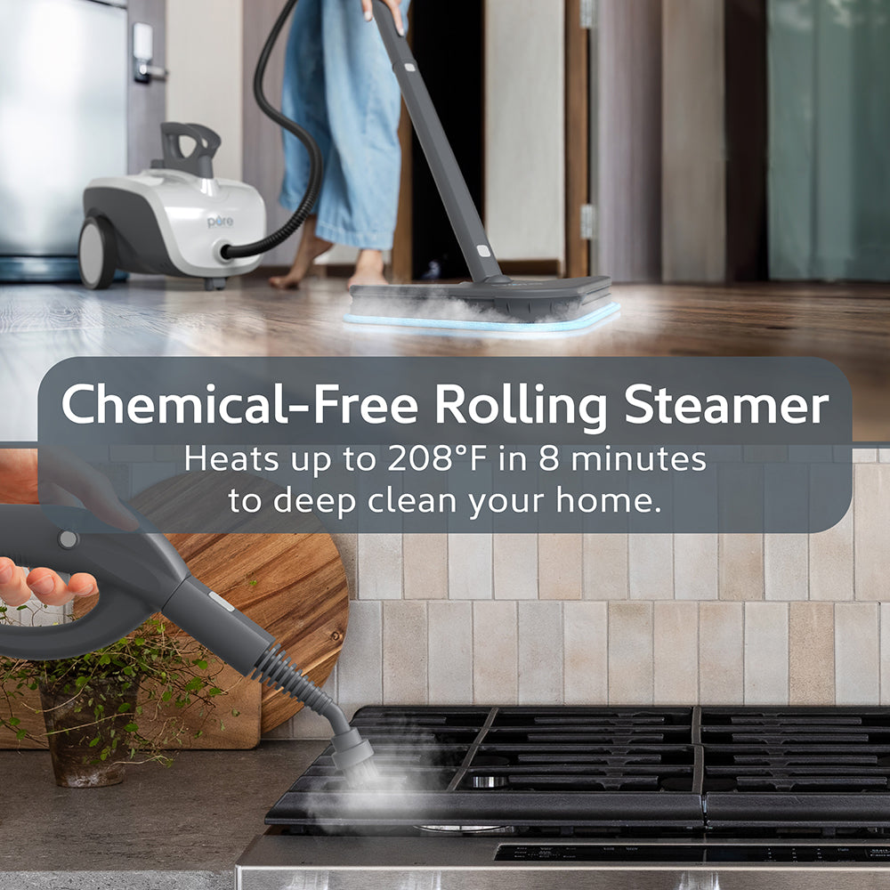 PureClean™ XL Rolling Steam Cleaner - Image 2