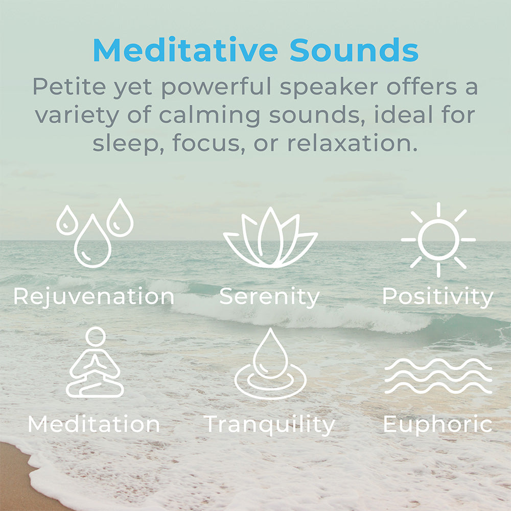 WAVE™ Mini Zen Soothing Sound Machine - Tranquil Green - Image 4