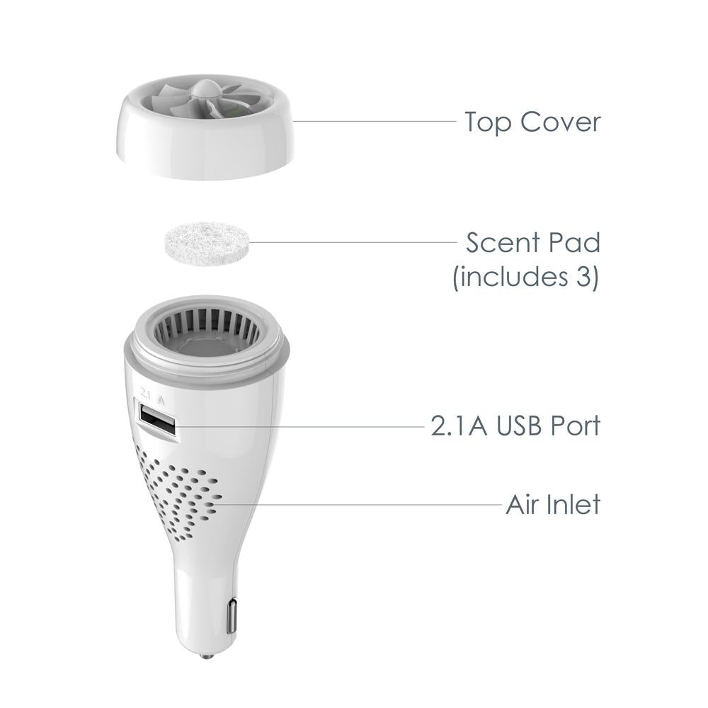 PureSpa™ Auto Oil Diffuser & Car Charger - Image 3