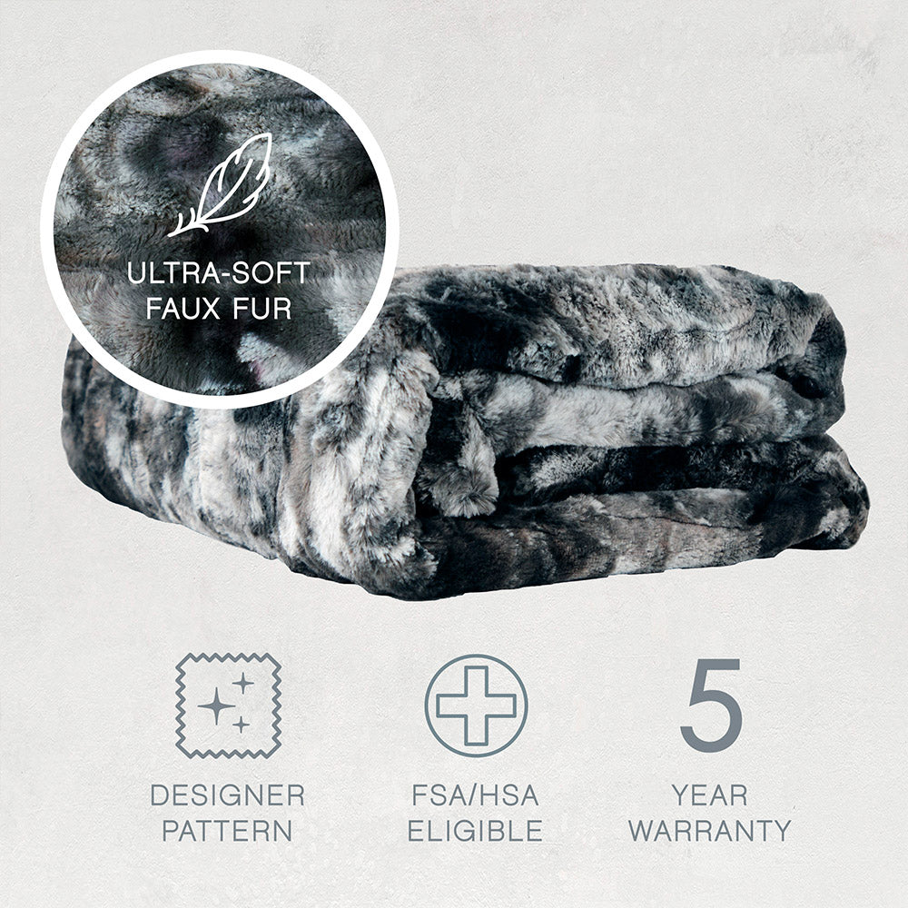 PureRadiance™ Luxury Heated Throw Blanket - Image 5