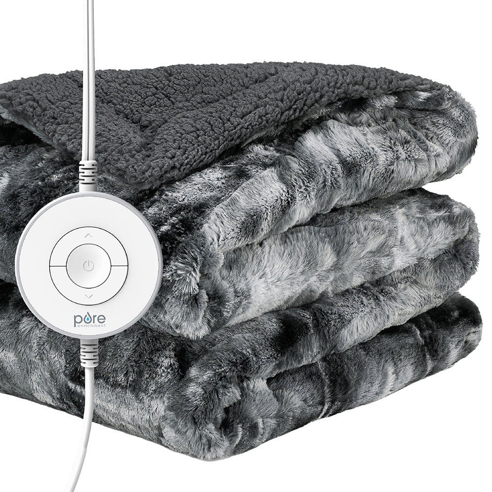 PureRadiance™ Luxury Heated Throw Blanket