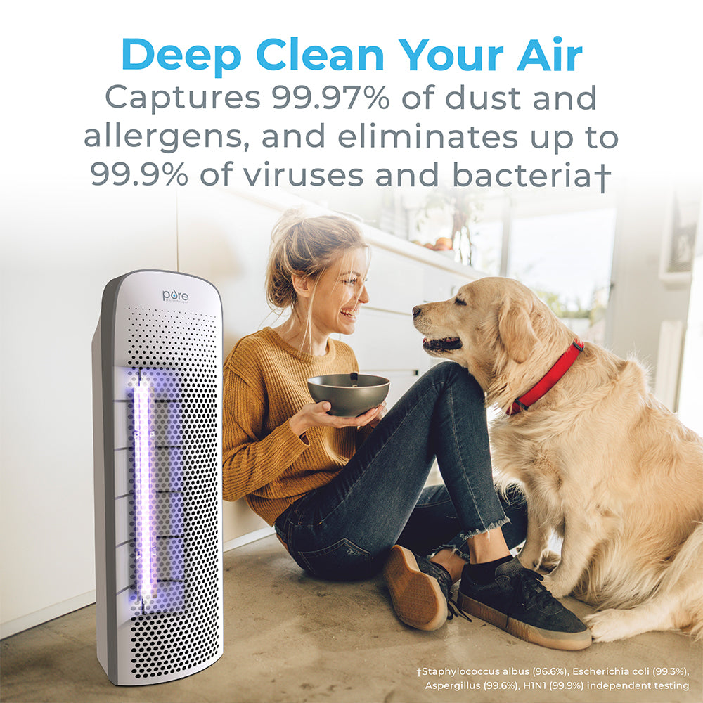 PureZone™ Elite 4-in-1 True HEPA Air Purifier & Replacement Filter Bundle - Image 7