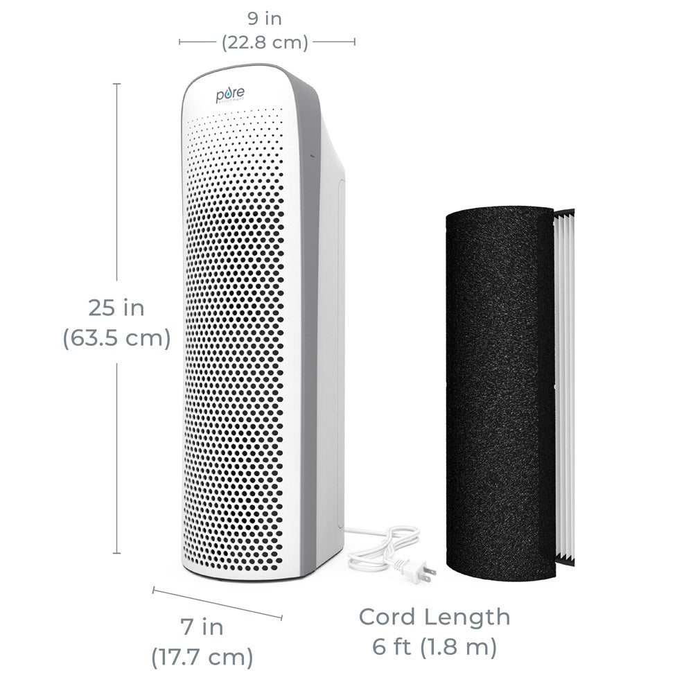 PureZone™ Elite 4-in-1 True HEPA Air Purifier & Replacement Filter Bundle - Image 8