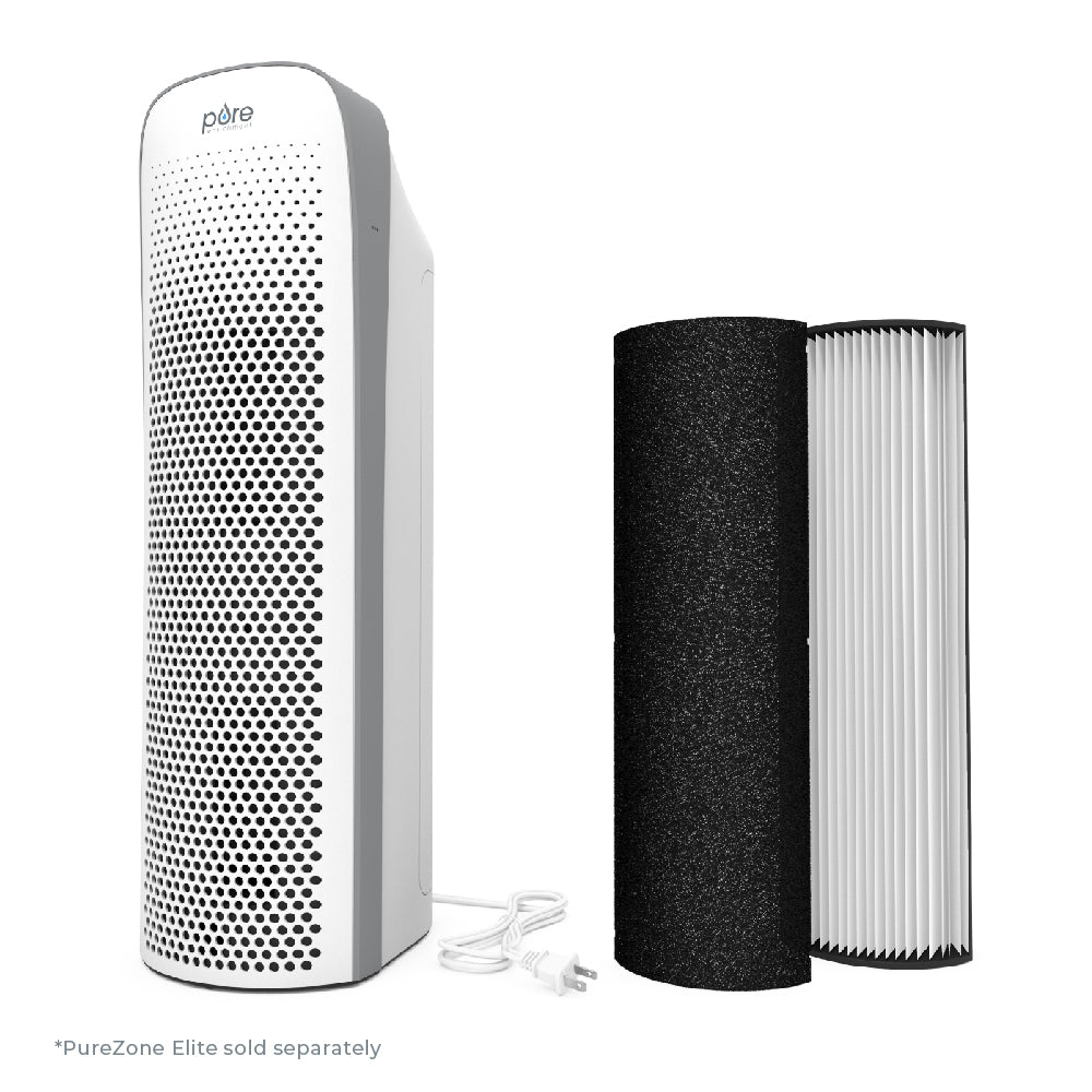 PureZone™ Elite Air Purifier (PEAIRTWR) - 2-Pack Replacement Filters - Image 5