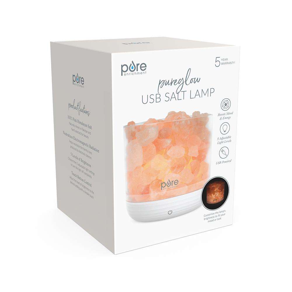 PureGlow™ USB Salt Lamp - Image 6