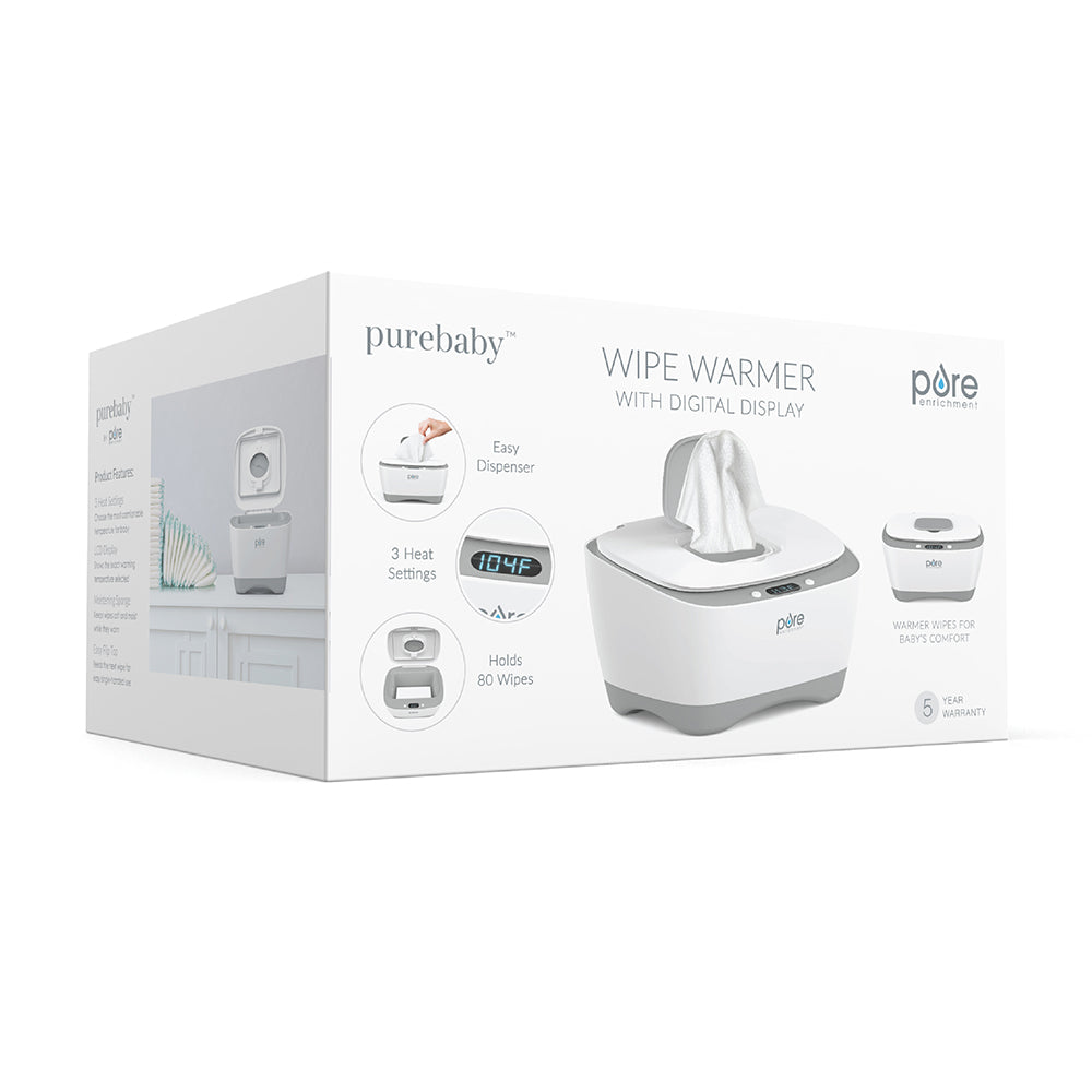 PureBaby® Wipe Warmer with Digital Display - Image 7